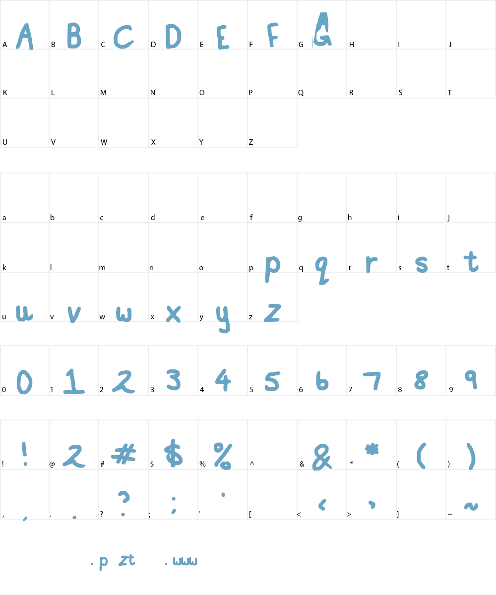 English Essay Font Character